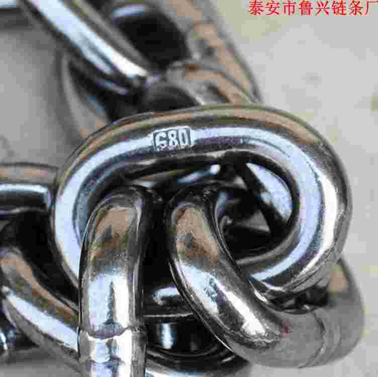 鲁兴专业生产10mm焊接护栏圆环铁链厂家现货