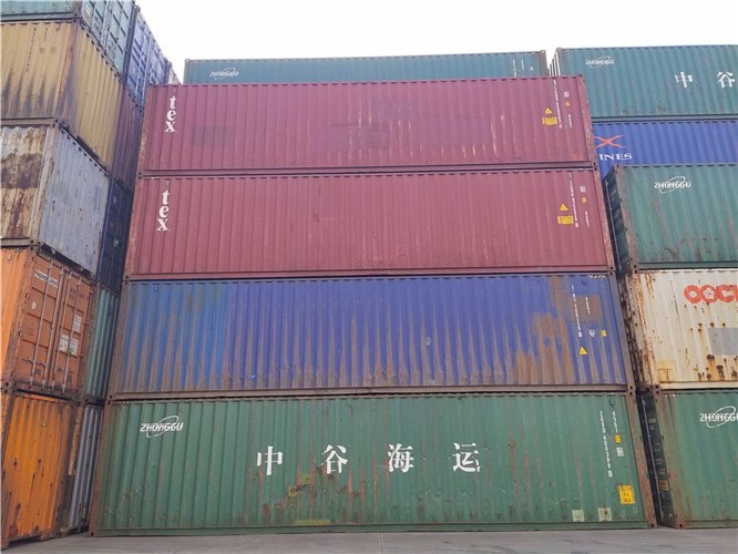 天津二手集装箱海运6米12米批量买卖