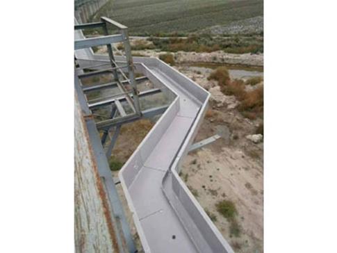 生产100*50玻璃钢电缆桥架SMC拉挤槽式梯式复合