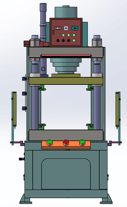 TM-106K小型四柱油压机