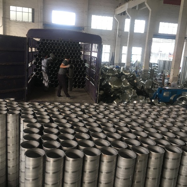 南京螺旋风管生产厂家南京焊接风管角铁法兰风管生产厂家